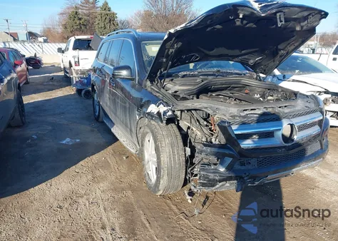 2013 Mercedes-Benz Gl 450 4Matic z USA, uszkodzony, nr VIN 4JGDF7CEXDA197030